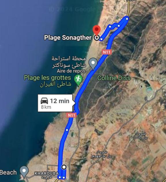 Bel Appart Mosta Mostaganem Eksteriør bilde